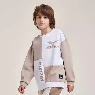 Mizuno Colorblock Pullover Sweatshirt Kids