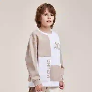 Mizuno Colorblock Pullover Sweatshirt Kids
