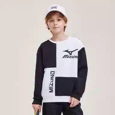 Mizuno Colorblock Pullover Sweatshirt Kids