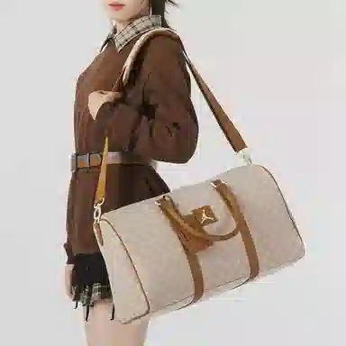Jordan Chessboard Duffel Beige/Cream