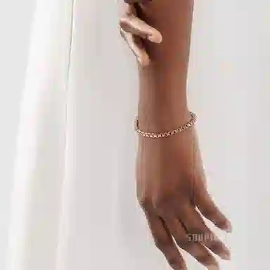 Tiffany & Co. Chain Bracelet 18K Rose Gold