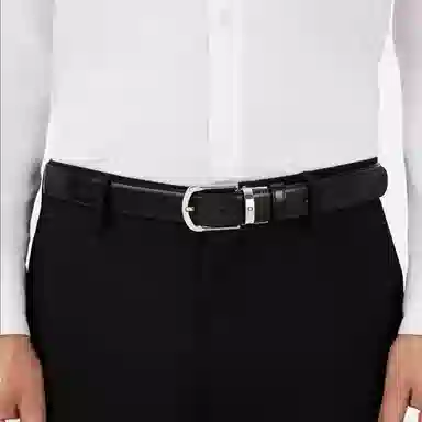 Montblanc Buckle Belt Black 3CM