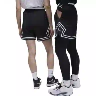 Jordan Striped Casual Shorts Black