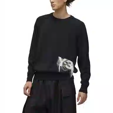 Y-3 Logo Patch Knit Pullover