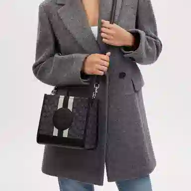 COACH Dempsey 22 Logo Tote