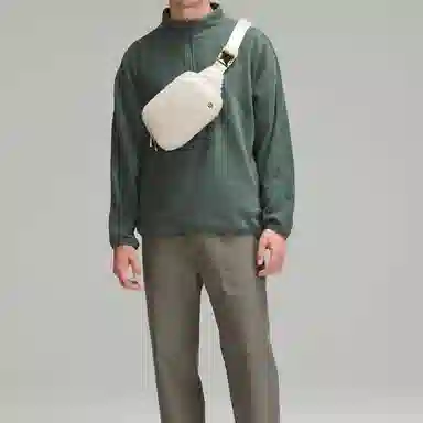 lululemon Everywhere Belt Bag White Gold