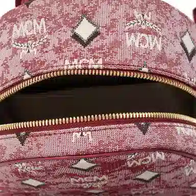 MCM Mini Backpack Red