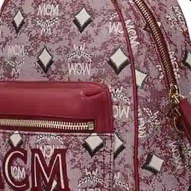 MCM Mini Backpack Red