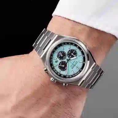 Citizen 100m Eco-Drive Titanium Green Dial