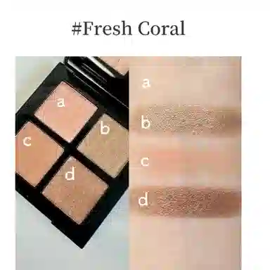 植村秀 裸妆 四色眼影 自然