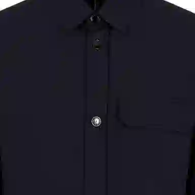 Emporio Armani Navy Long Sleeve Shirt