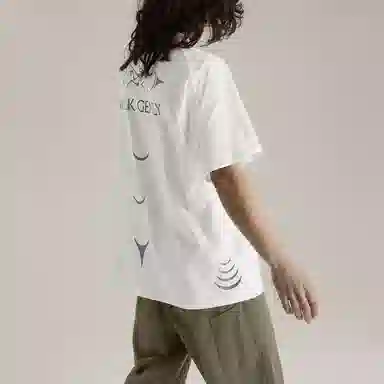 Arcteryx walk gently SS25 COTTON SALMON SKIN logoT