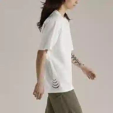 Arcteryx walk gently SS25 COTTON SALMON SKIN logoT