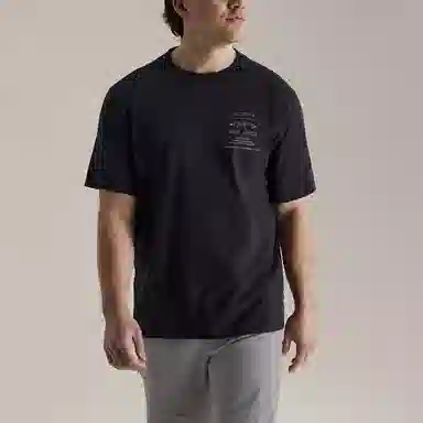 Arcteryx walk gently SS25 COTTON SALMON SKIN logoT