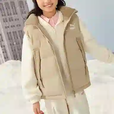 PUMA Sportstyle Hooded Down Vest Kids