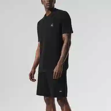alo yoga Sports Club Sweater Knit Polo