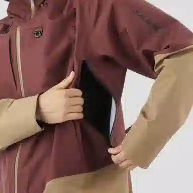 Salomon Outline 3L Shell Red Brown