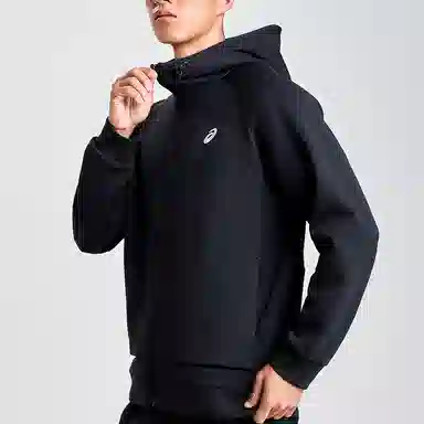Asics Reflective Quick-Dry Zip Hoodie Black