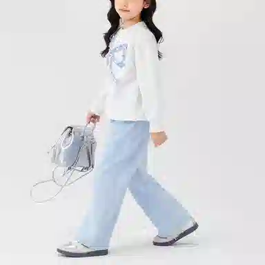 中小童 左西针织运动裤 洋气舒适柔软