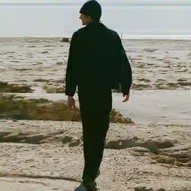 Polar Skate Co Long Sleeve Shirt Navy