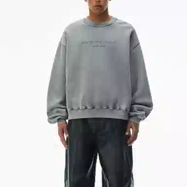 Alexander Wang SS24 Grey Sweatshirt
