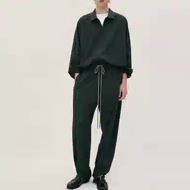 Fear of God Essentials Nylon Overshirt Black