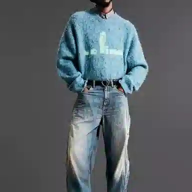 Martine Rose FW24 Blue Sweater