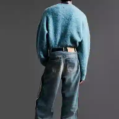 Martine Rose FW24 Blue Sweater