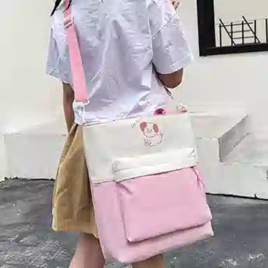 恒源祥 可爱韩版高颜值 尼龙 单肩包 女款 多色