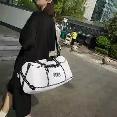 恒源祥 潮流时尚欧美短期出行旅游收纳 尼龙 行李健身旅行包 男女同款情侣款 多色