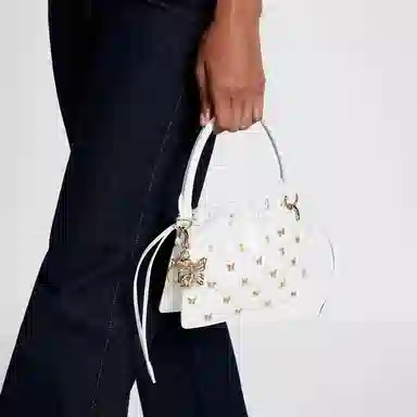 Dior Lady Dior Mini White