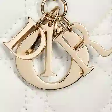 Dior Lady Dior Mini White