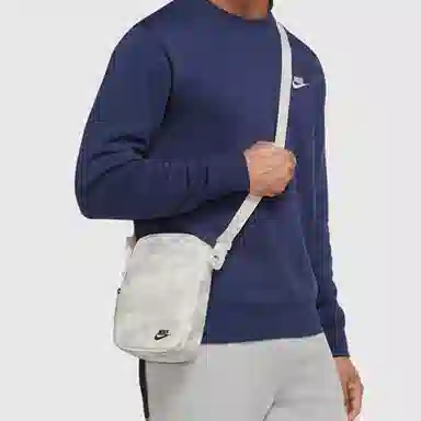 Nike Heritage Crossbody Bag White