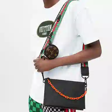 Louis Vuitton Virgil Tribute Round Bag Black