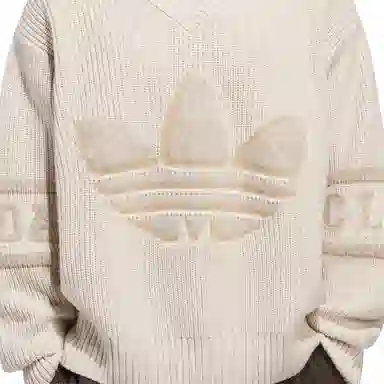 adidas Originals CLOT FW25 SST Crochet TT V-Neck Sweater
