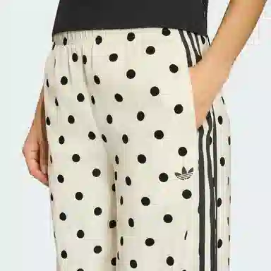 adidas originals SATIN POLKA DOTS WIDE LEG PANT