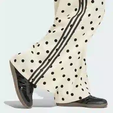 adidas originals SATIN POLKA DOTS WIDE LEG PANT