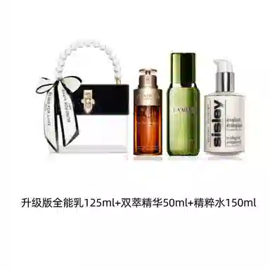 希思黎 升级版黄金铁三角珍珠礼盒装护肤套装 淡纹舒缓维稳提亮紧致保湿滋润修护补水抗氧化控油收缩毛孔