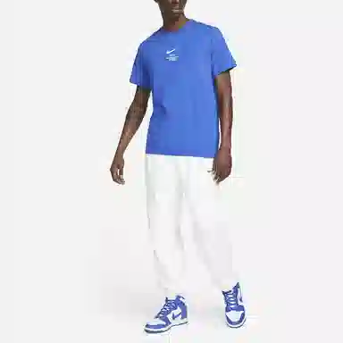 Nike NSW Tee Big Swoosh Blue