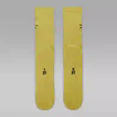 Jordan x Travis Scott Socks Celery Green/Black