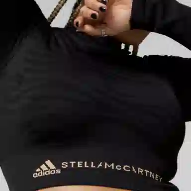adidas x Stella McCartney SEAMLESS YOGA CROP TOP T