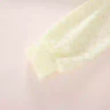 梦特娇 童装 纯色蕾丝长袖儿童连衣裙 女童 米色