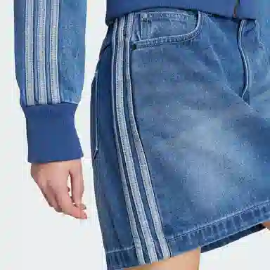 adidas originals 3-Stripes Denim Mini