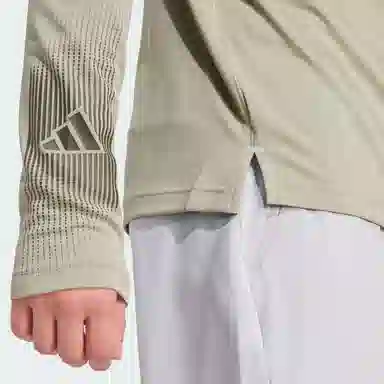 adidas Gym+AEROREADY BRANDLOVE 14-ZIP SHIRT T