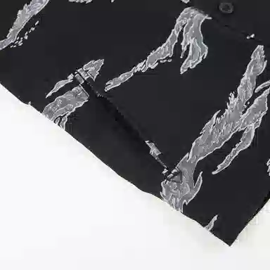 Vans Tiger Camo Hoodie Jacket Black