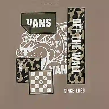 Vans FW22 Pullover Crewneck Sweatshirt Light Brown