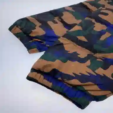 The North Face Camo Logo Puffer Jacket