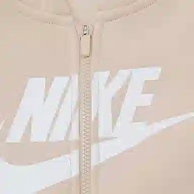 Nike K Nsw Club Flc Hd Fz Ls Hbr Logo