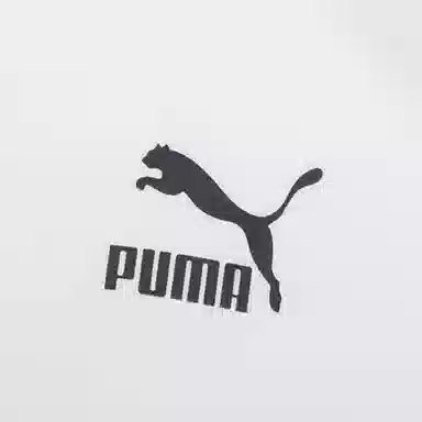 PUMA Colorblock Logo Zip Jacket White