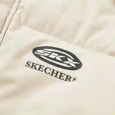 Skechers Sport Life Series Pearl White Down Jacket